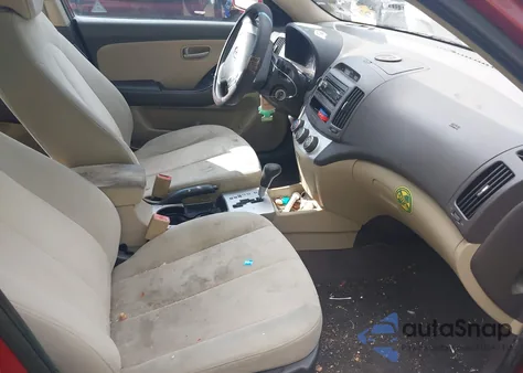 2009 Hyundai Elantra Gls из США, поврежденный, VIN KMHDU46D19U647743